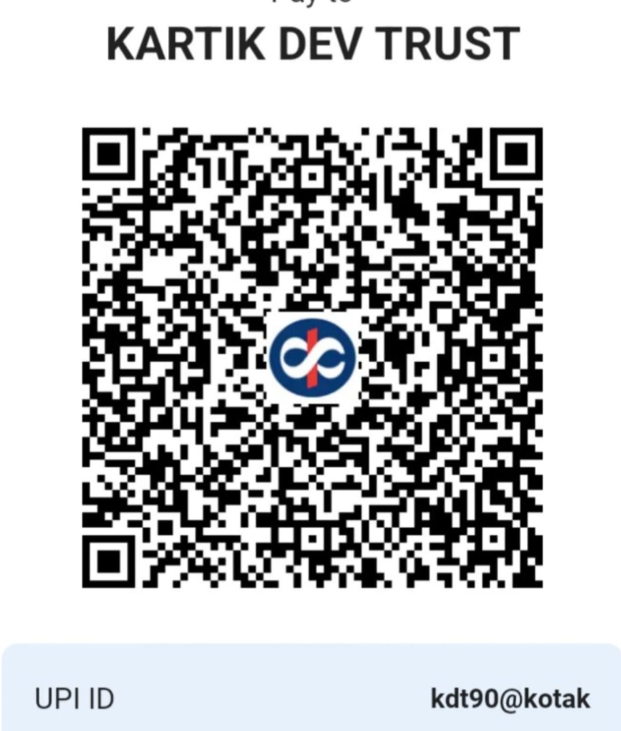 Scan QR Code to Donate